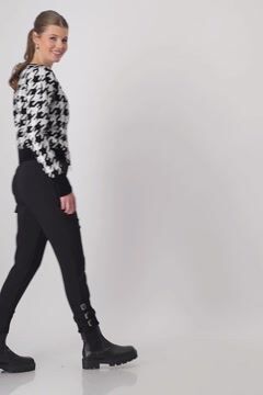 Houndstooth cardigan