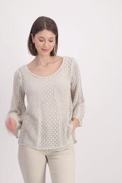 Jumper with wide sleeves